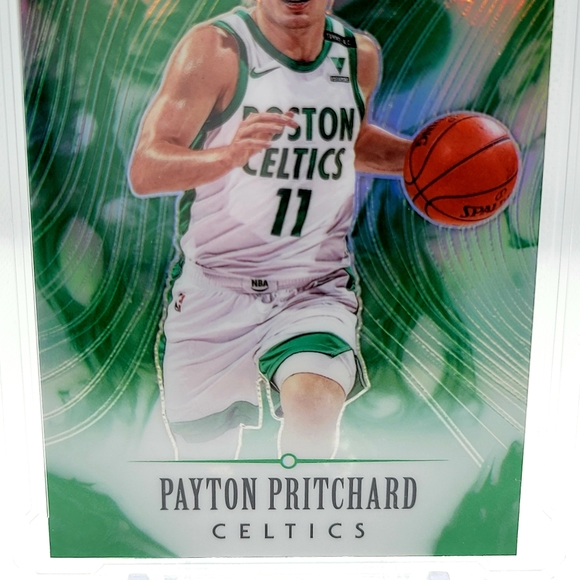 2020-21 CHRONICLES HONORS PAYTON PRITCHARD #596 ROOKIE RC SILVER PRIZM PGX 10 - Picture 4 of 7